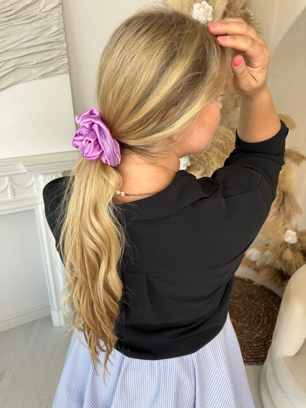 Purpurinė gumelė su kišenėle! 💜