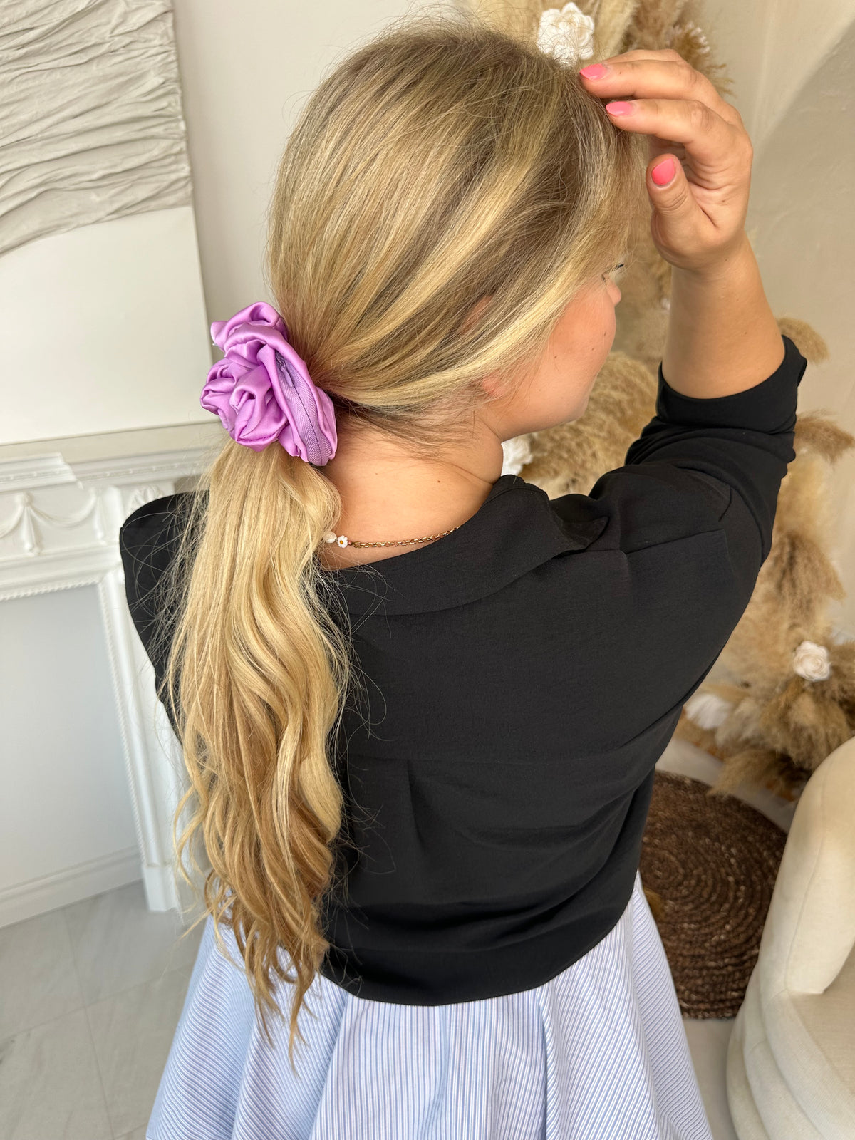 Purpurinė gumelė su kišenėle! 💜