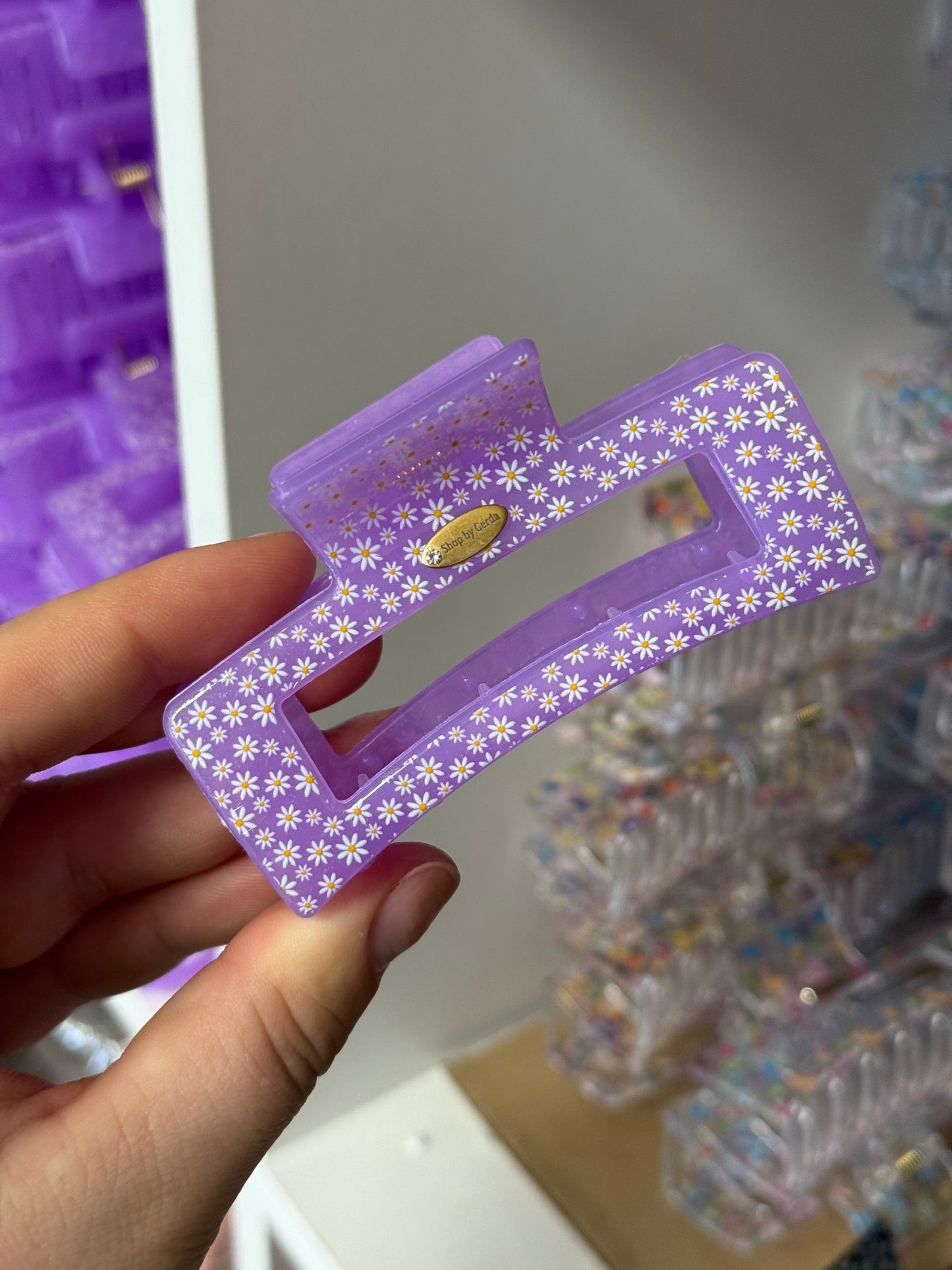 Alyvinis kapkap su ramunėlėmis 8,5cm