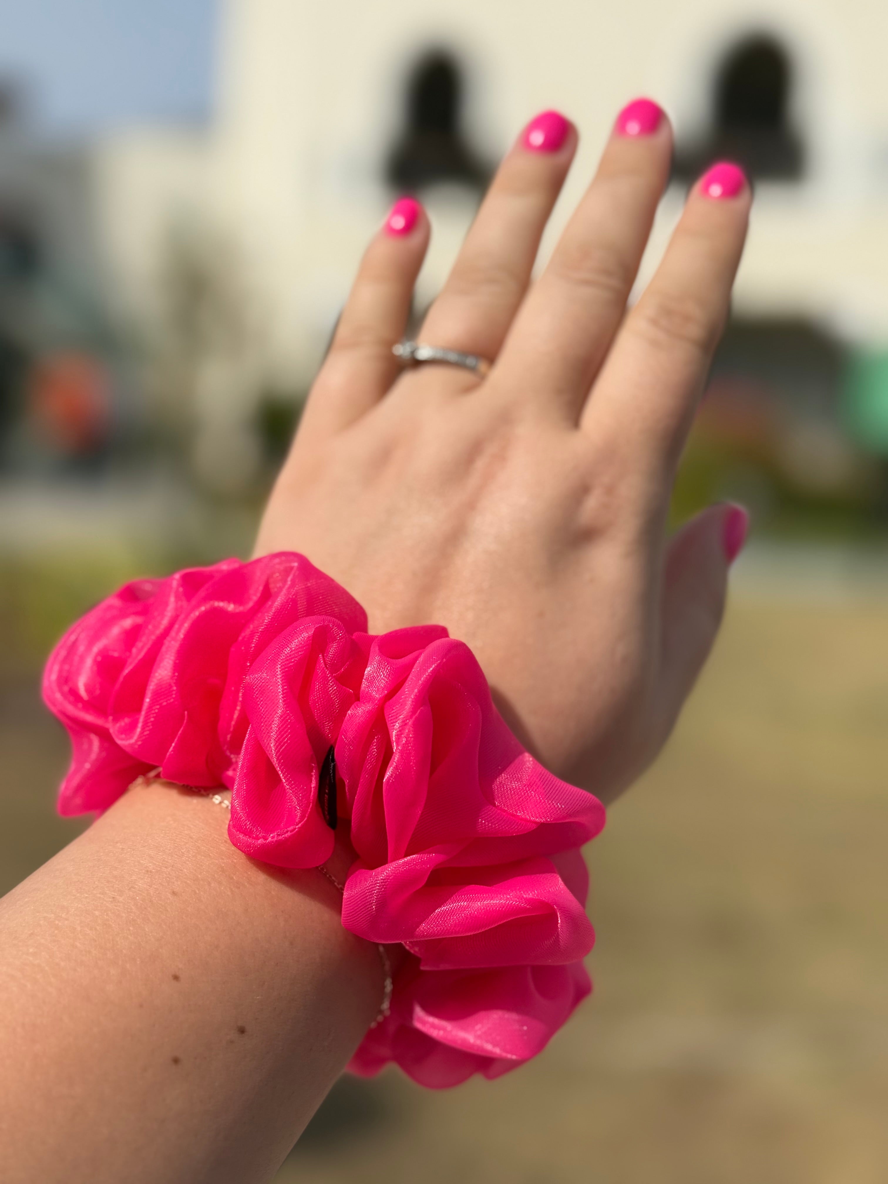 Ciklameno organzos gumelė