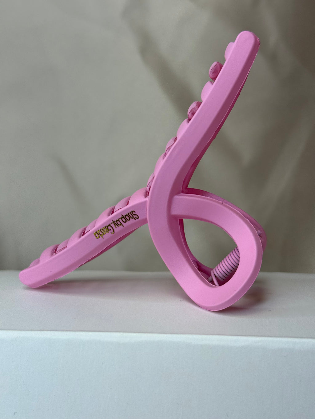 Rožinė kilpa 10cm