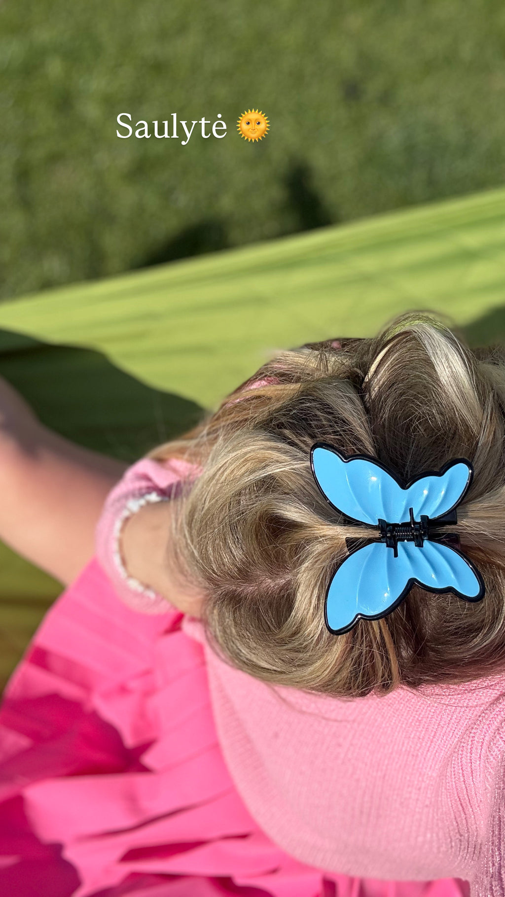 Mėlynas drugelis kapkap