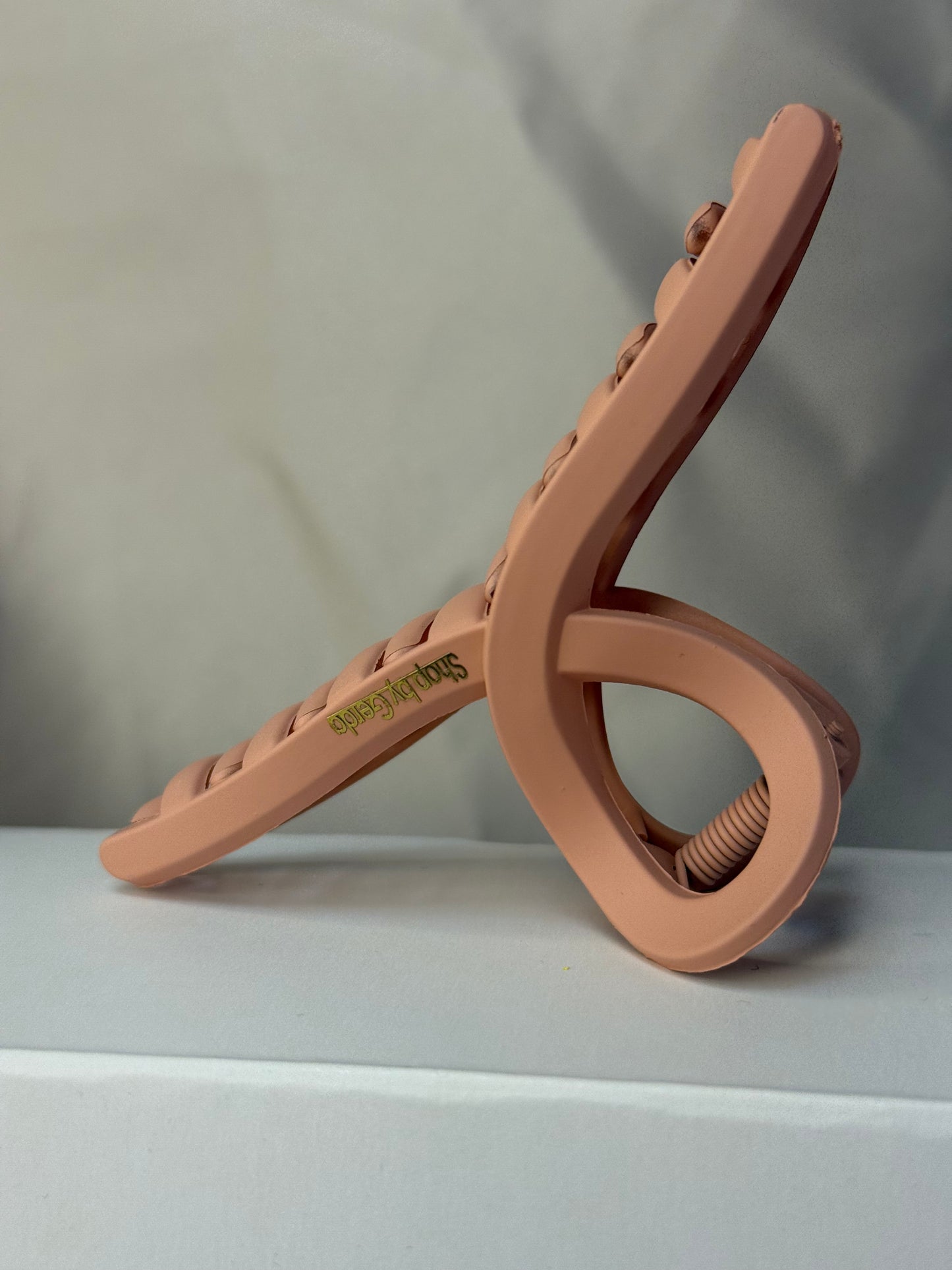 Dusty peach kilpa 10cm