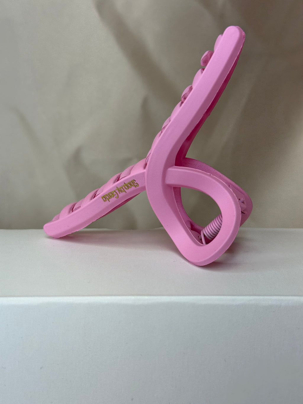 Rožinė kilpa 10cm