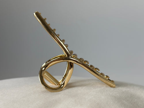 Auksinė metalinė kilpa KapKap 11cm