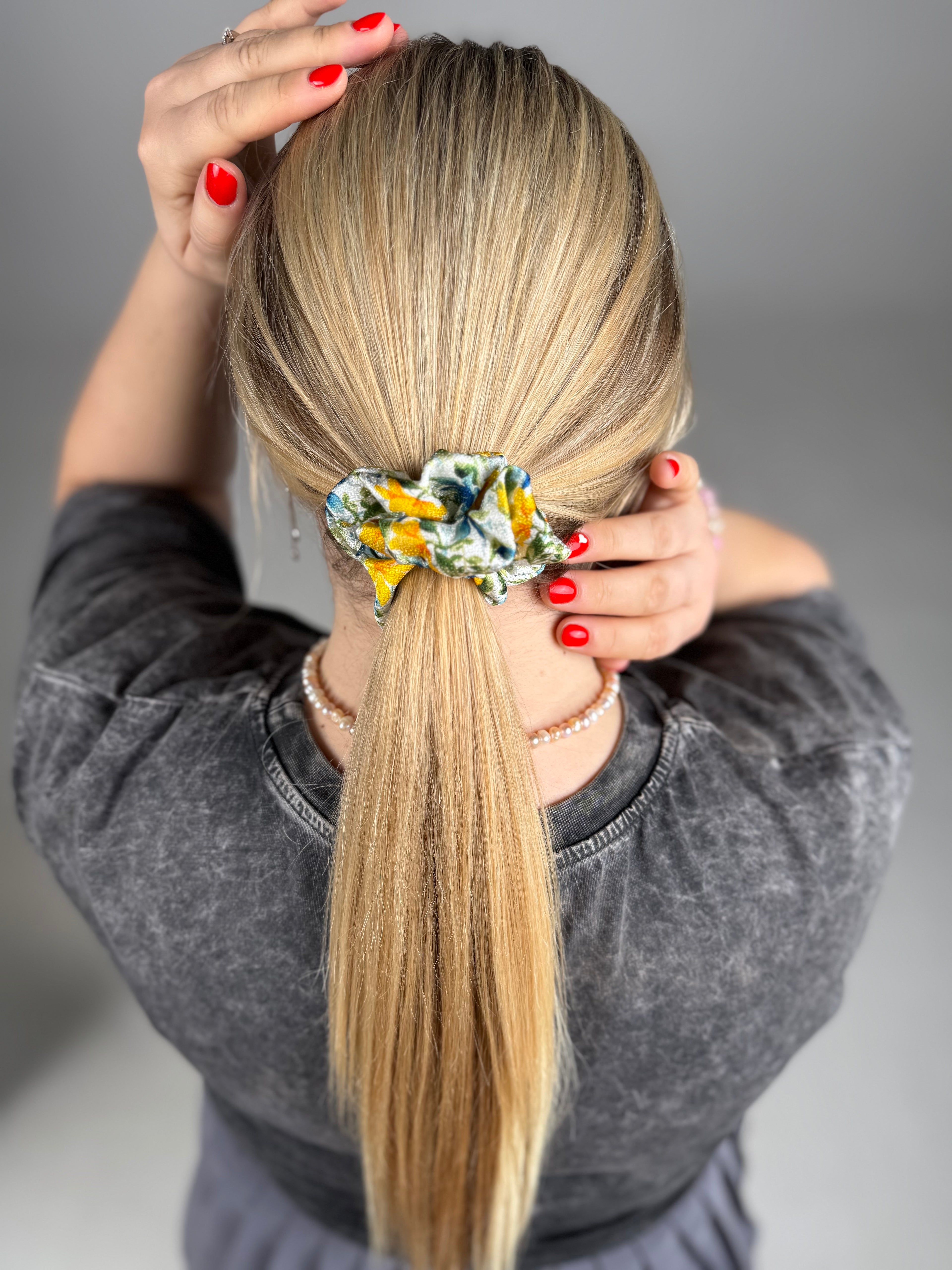 Dolce & Gabbana kolekcinio natūralaus šilko gumelė