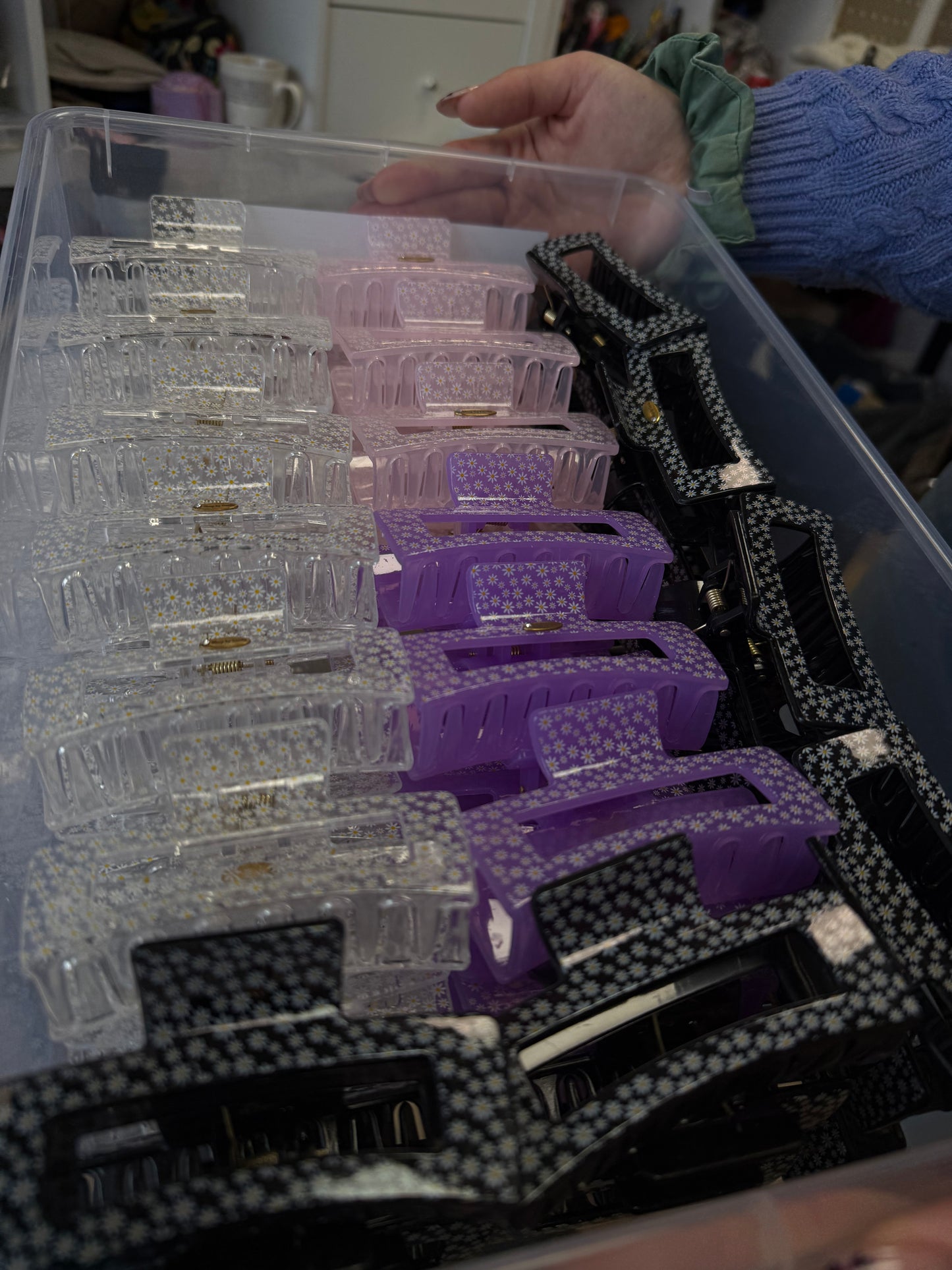 Alyvinis kapkap su ramunėlėmis 8,5cm