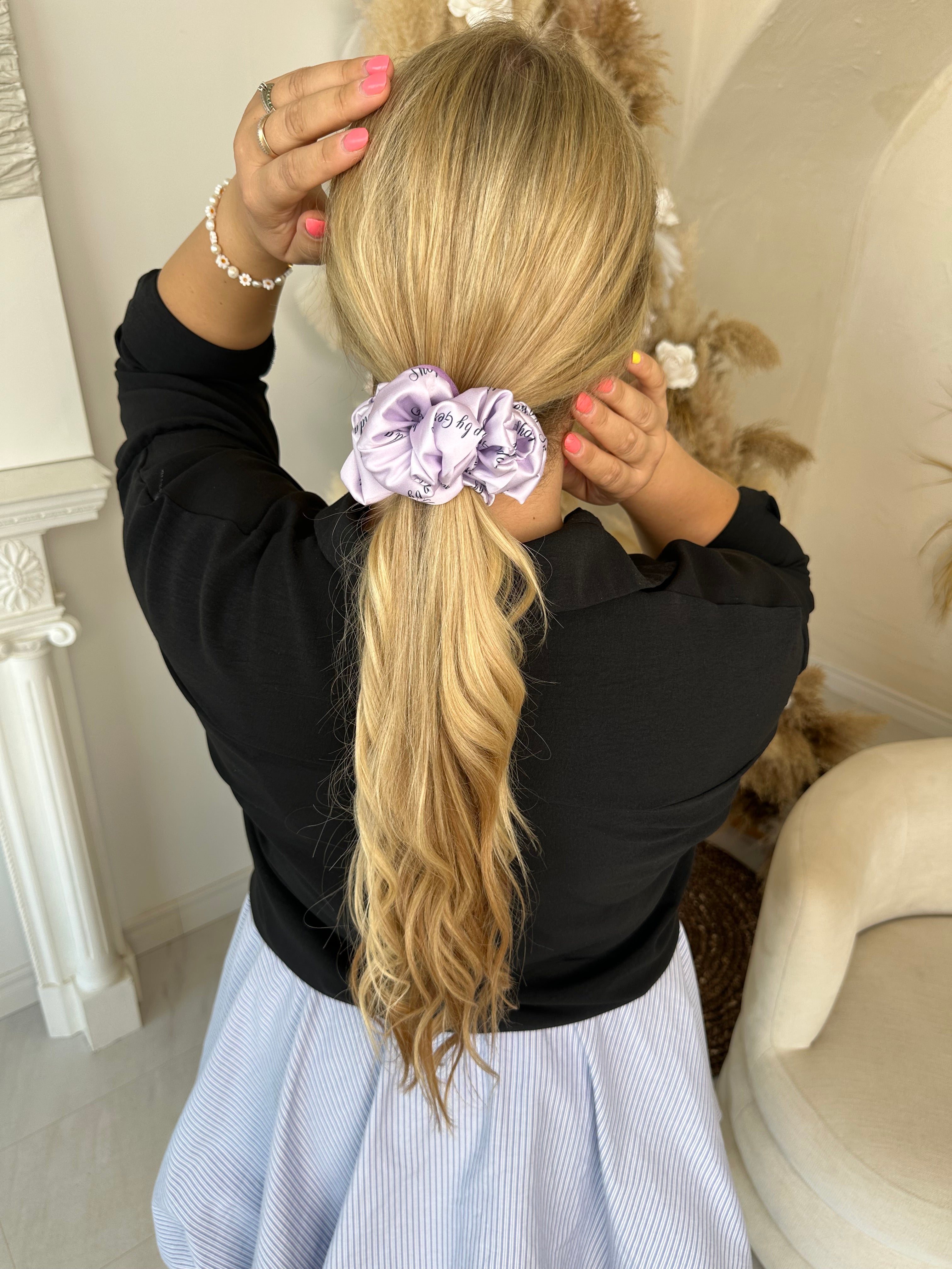 Alyvinė Shop by Gerda audinio gumelė su kišenėle! 💜