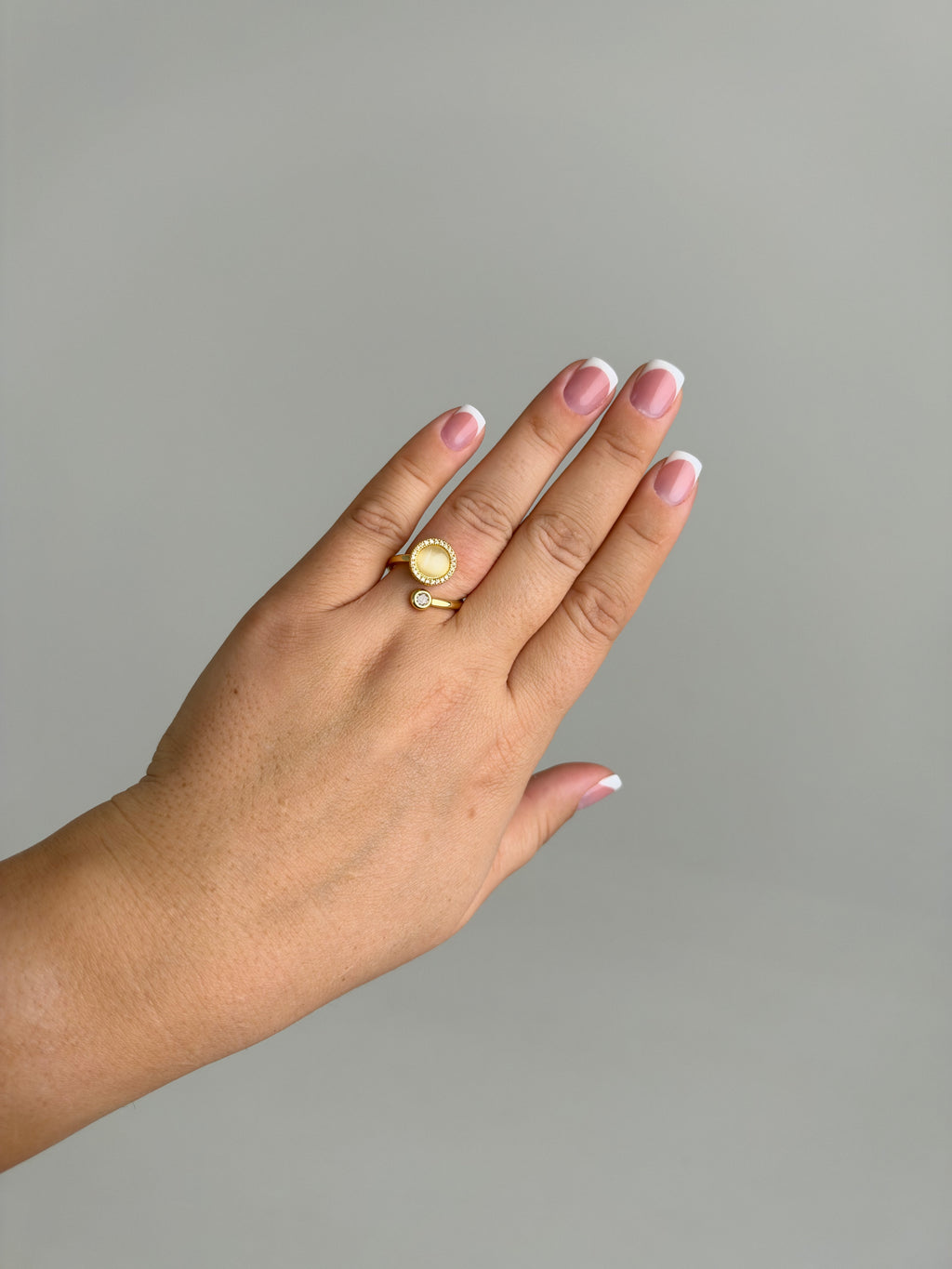 Antistresinis žiedas Minimalistic  GOLD