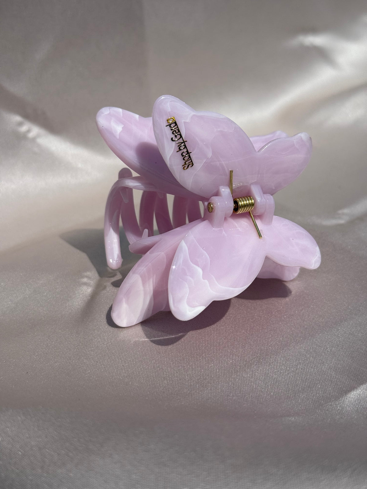 Baby pink drugelis kapkap