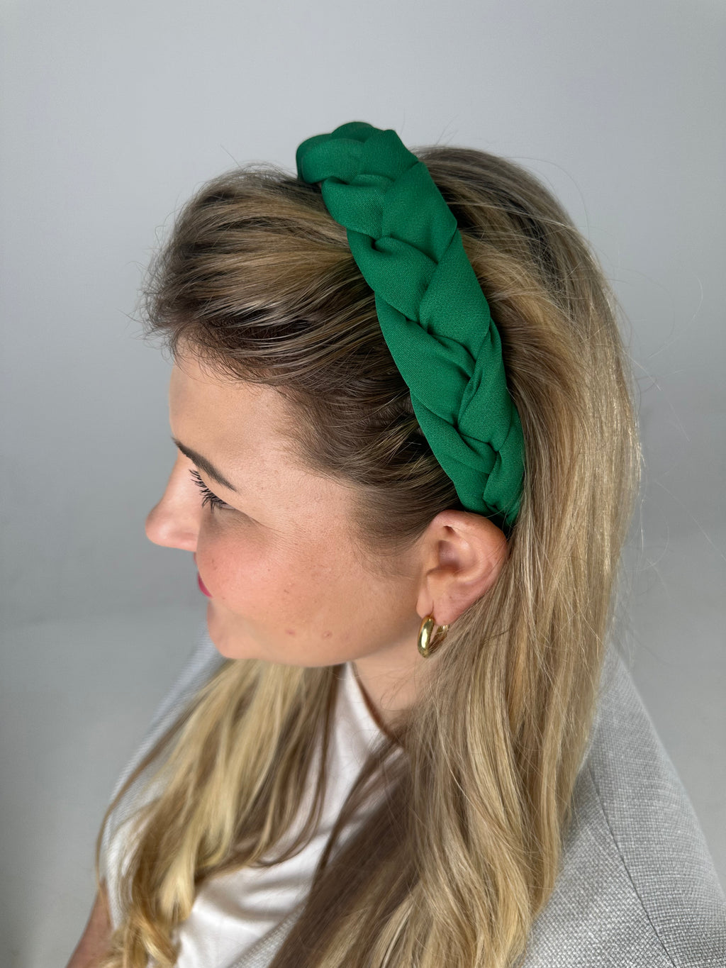 Žalias matinis lankelis💚