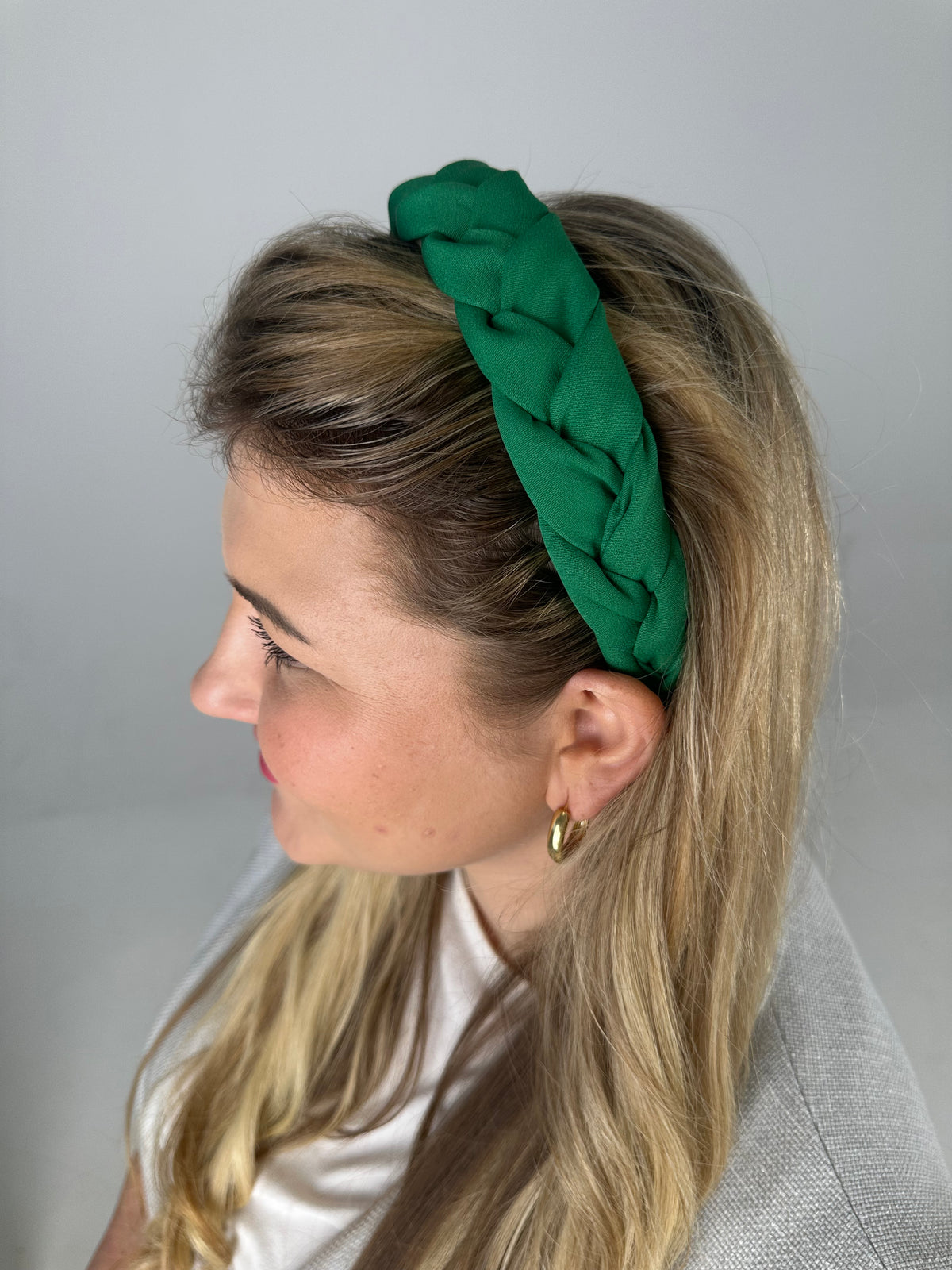 Žalias matinis lankelis💚