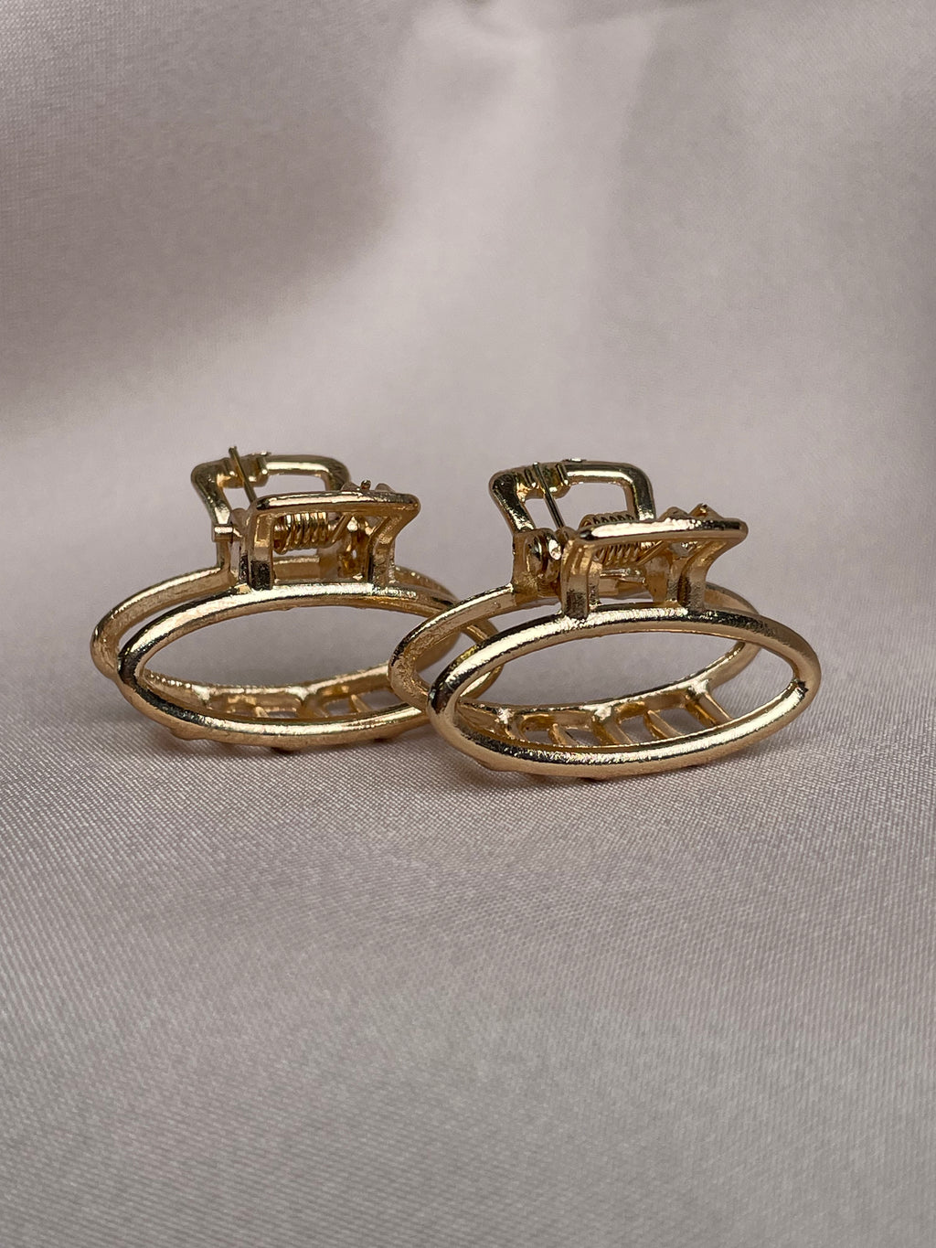 Auksiniai mini KapKap OVAL 2,5cm