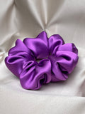 Violetinė 100% natūralaus Mulberry šilko gumelė