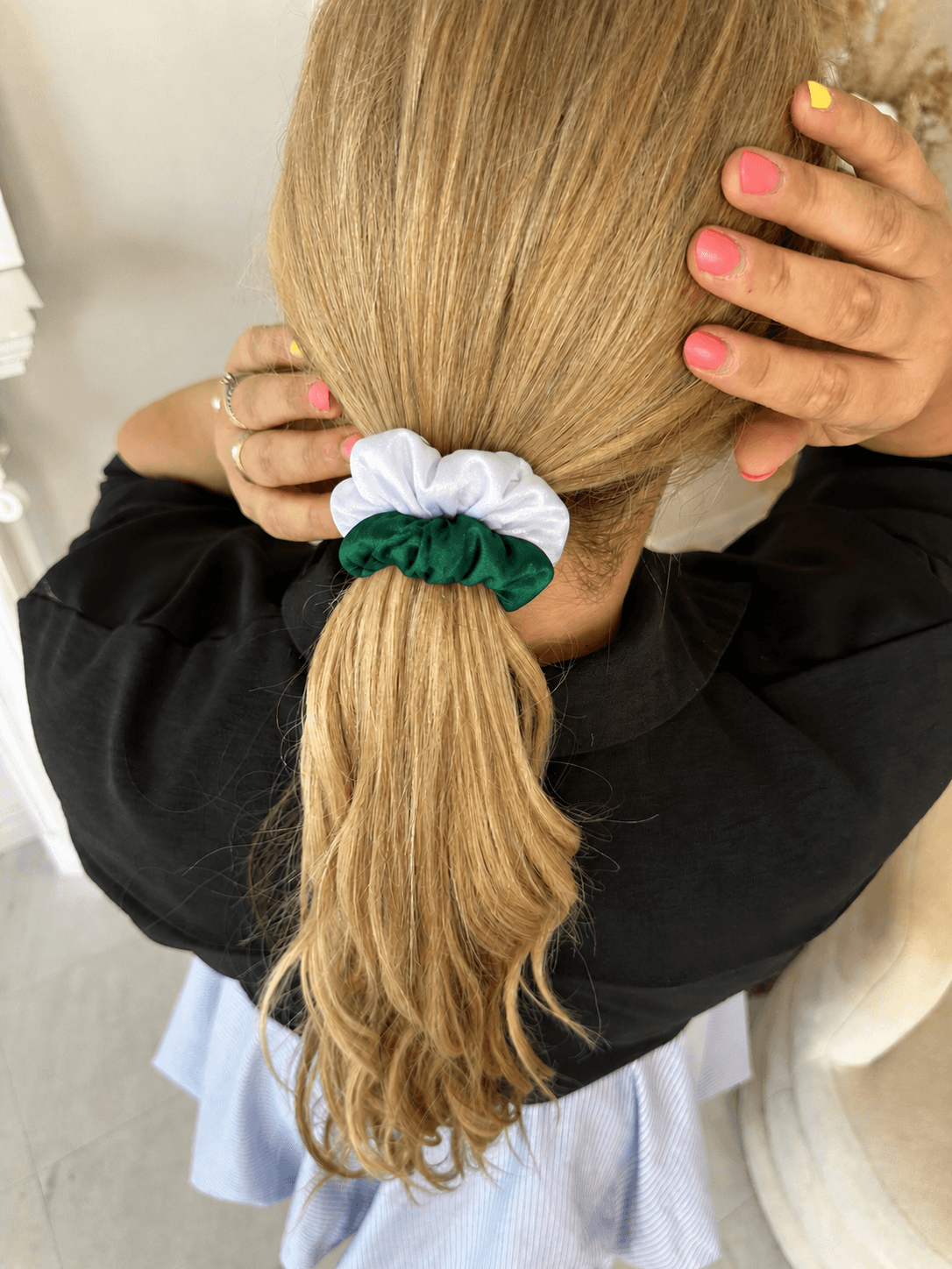 Žalia balta gumelė | Žalgirio fanės 💚🤍