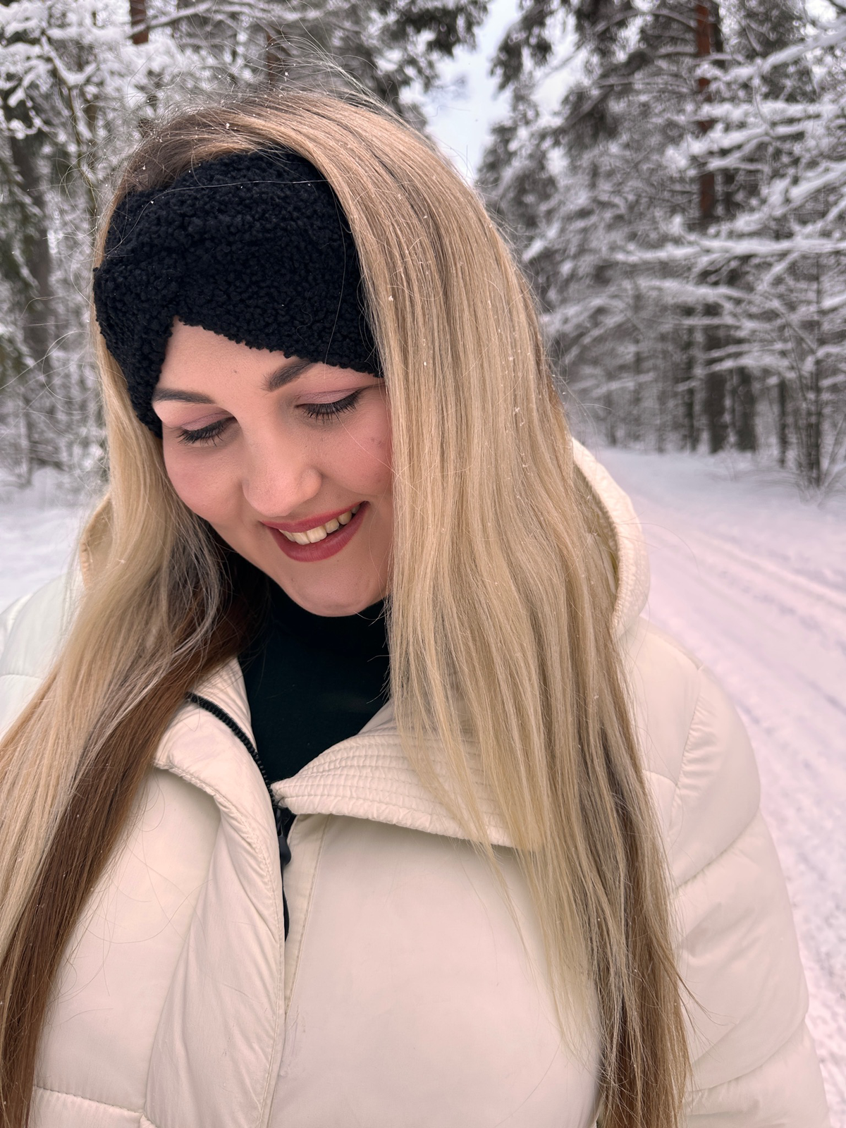 Juoda Teddy 🧸galvajuostė