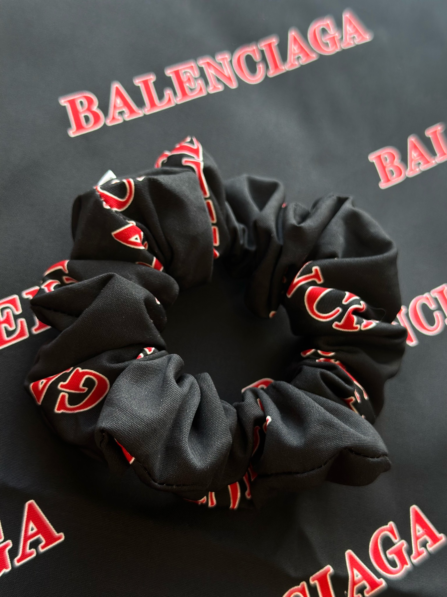 BALENCIAGA Mados namų medvilninė gumelė